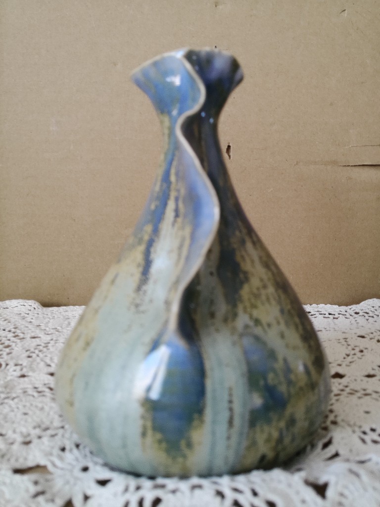 Aardewerk vaas Ellen van Bendegom 14cm - Afbeelding 6