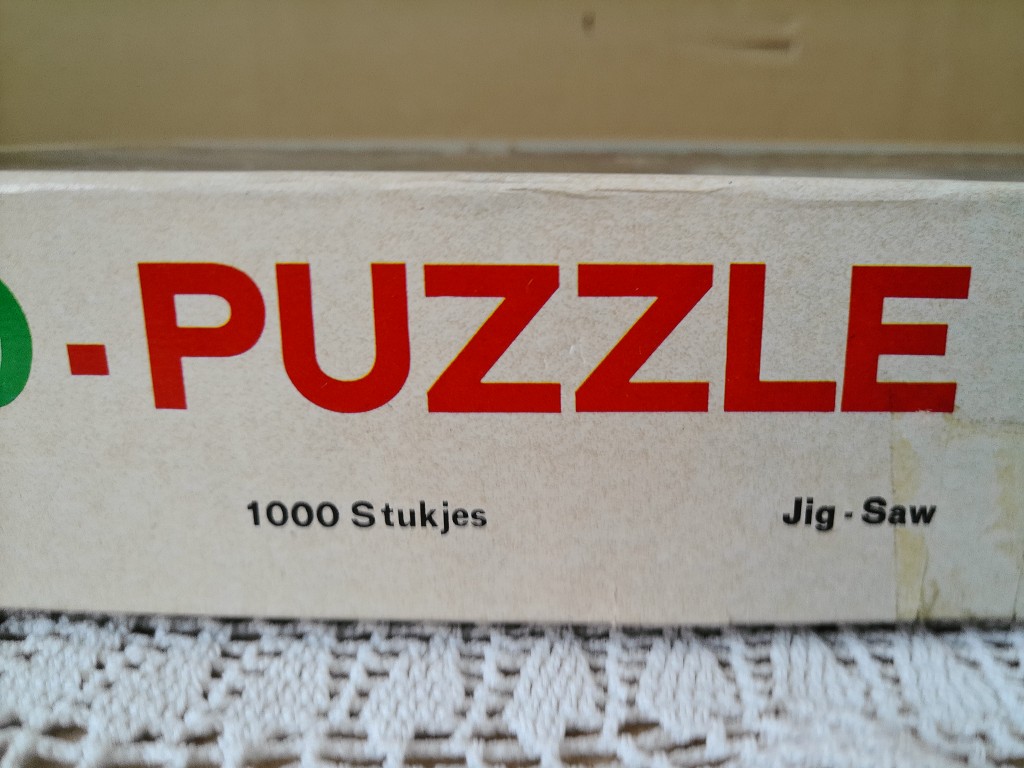 Vintage puzzel White Horse Luzern Zwitserland 1000 stukjes - Afbeelding 4