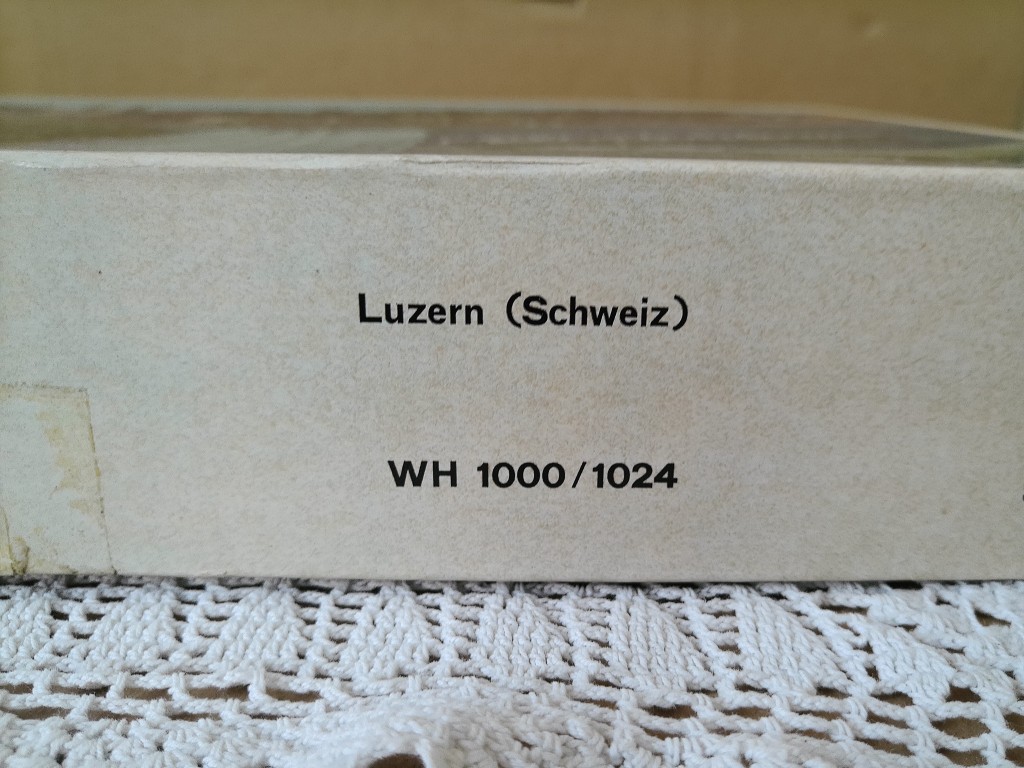 Vintage puzzel White Horse Luzern Zwitserland 1000 stukjes - Afbeelding 5
