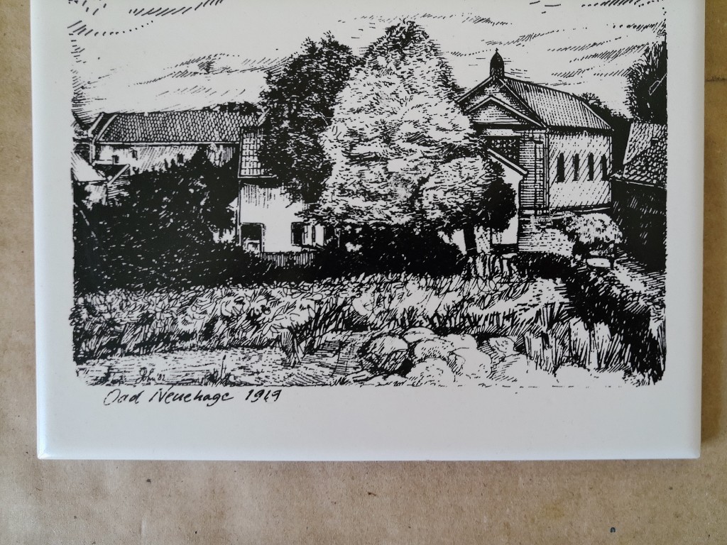 Vintage tegels met plaatsen en verenigingen 19 euro per stuk - Afbeelding 4