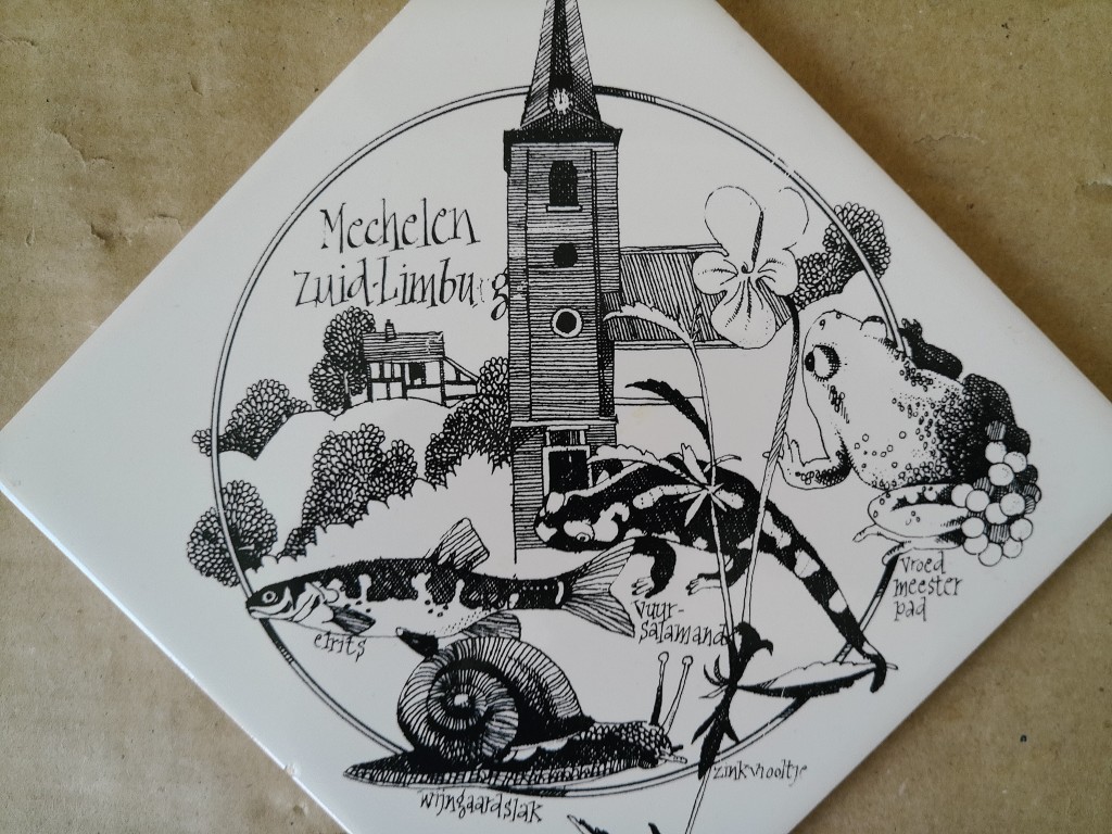 Vintage tegels met plaatsen en verenigingen 19 euro per stuk - Afbeelding 43