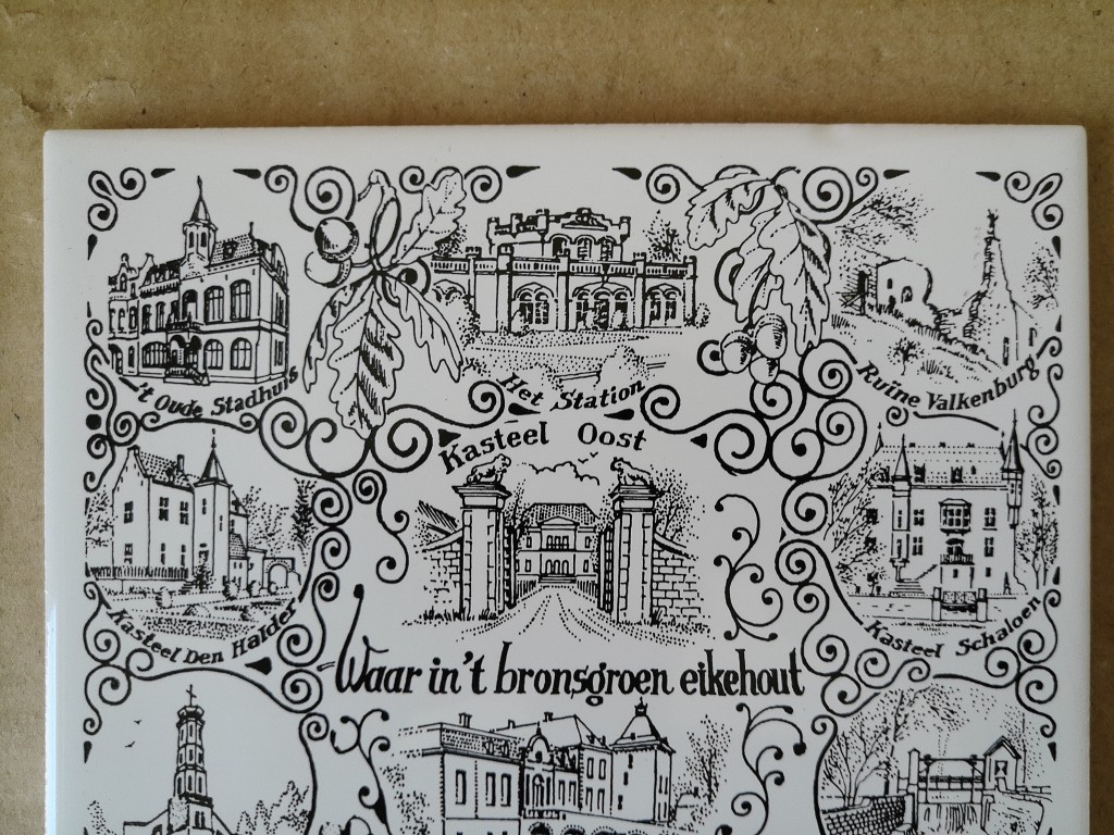 Vintage tegels met plaatsen en verenigingen 19 euro per stuk - Afbeelding 61