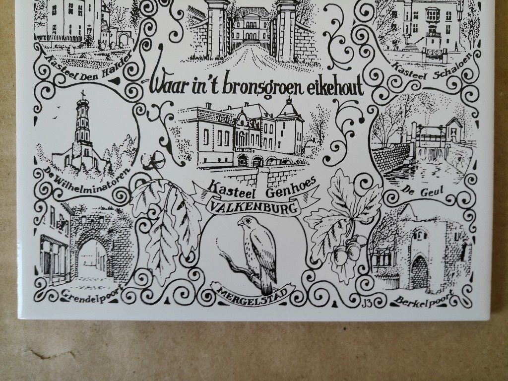 Vintage tegels met plaatsen en verenigingen 19 euro per stuk - Afbeelding 63