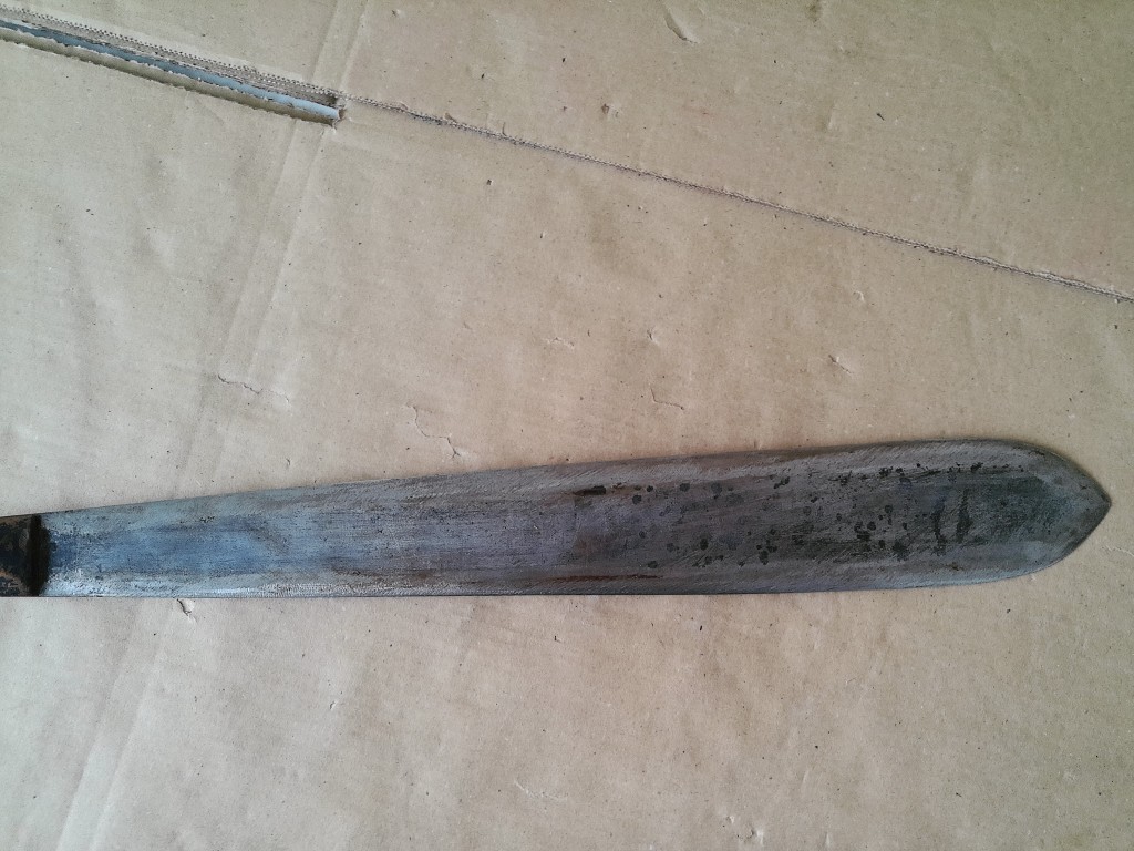 Traditioneel simi zwaard Masai Kenia 52cm - Afbeelding 13