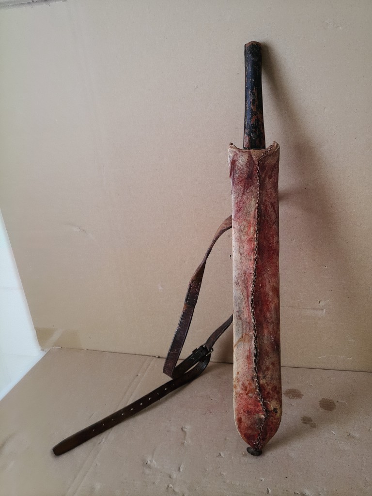 Traditioneel simi zwaard Masai Kenia 52cm - Afbeelding 17