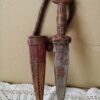 Traditionele dolk armdolk 25cm Masai Kenia