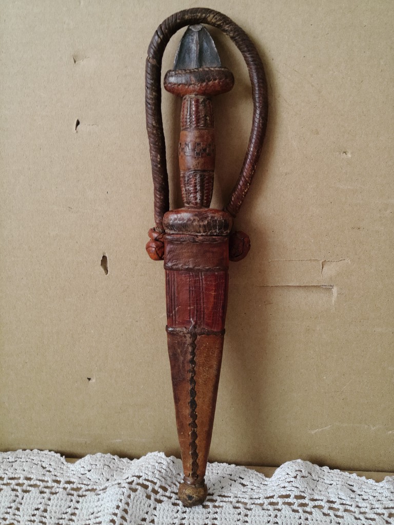 Traditionele dolk armdolk 25cm Masai Kenia ? - Afbeelding 2