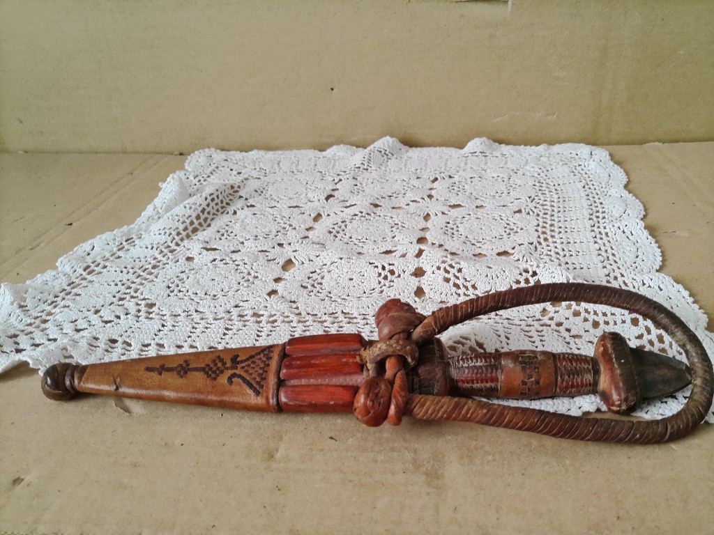 Traditionele dolk armdolk 25cm Masai Kenia ? - Afbeelding 9