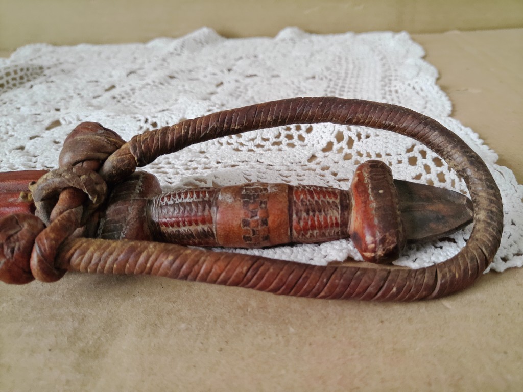 Traditionele dolk armdolk 25cm Masai Kenia ? - Afbeelding 12
