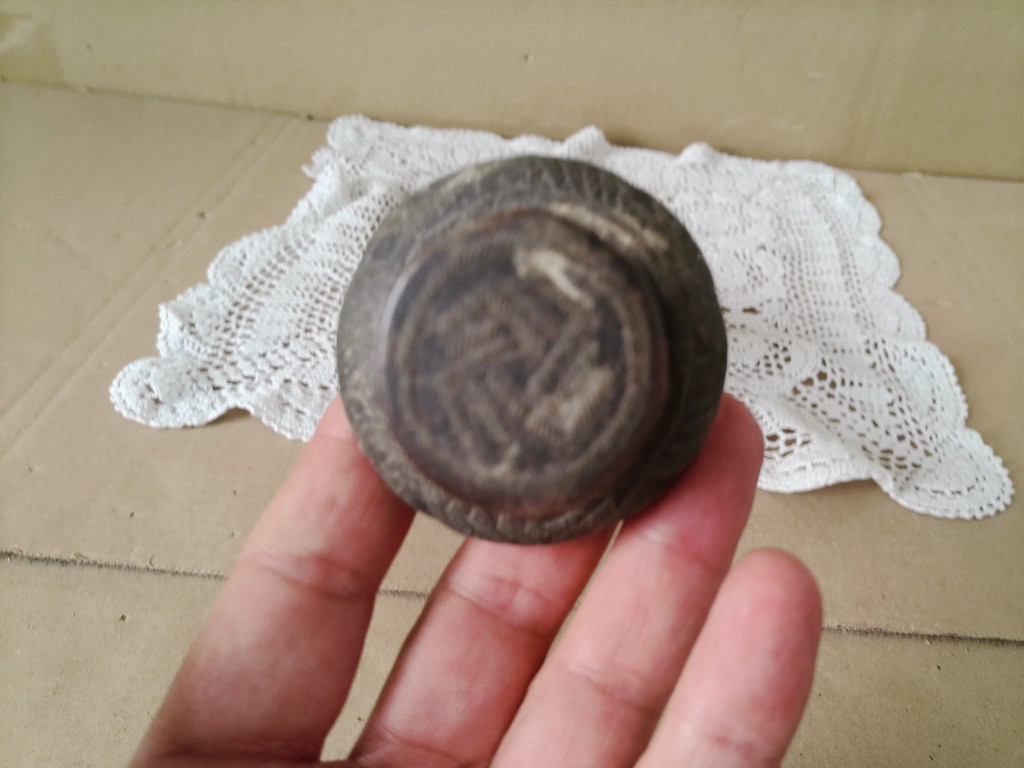 Traditioneel Kuba Ikula mes Sabel der vrede 35cm Congo - Afbeelding 14