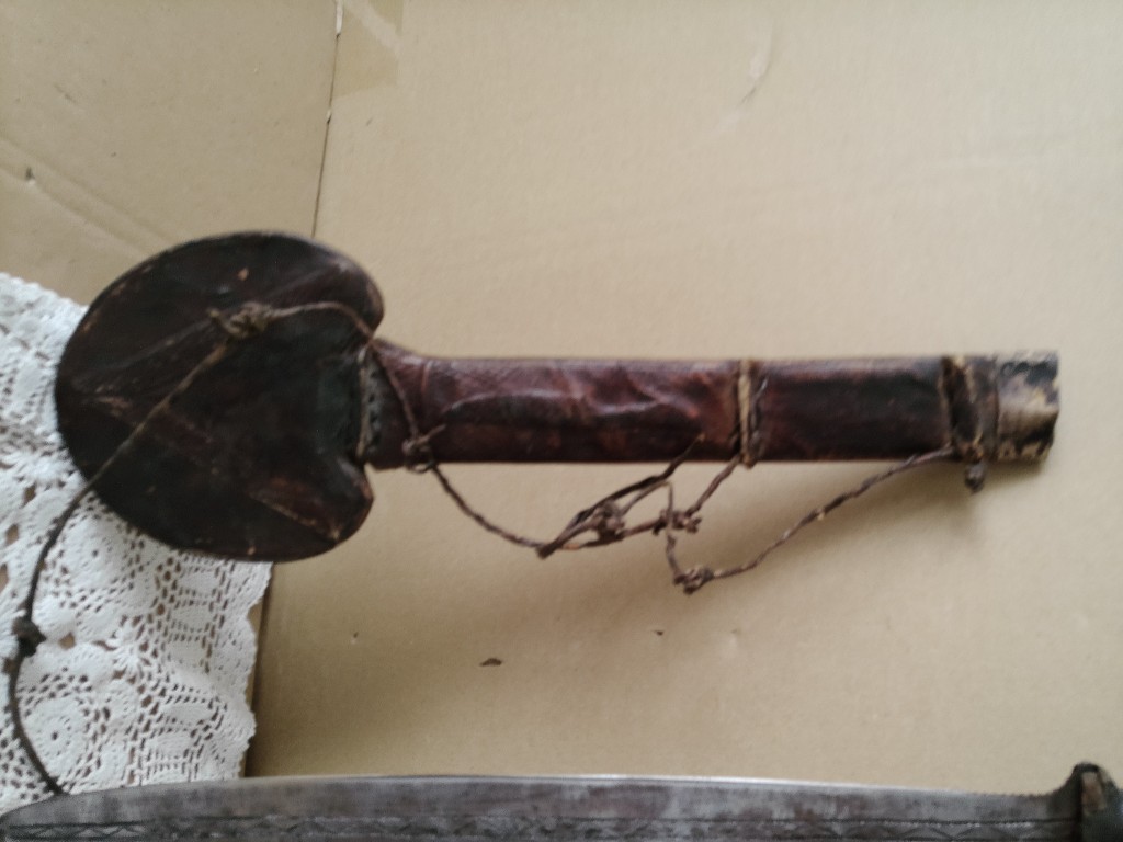 Traditioneel Yaka mbeeli of yaphoca kortzwaard 58cm Congo - Afbeelding 5