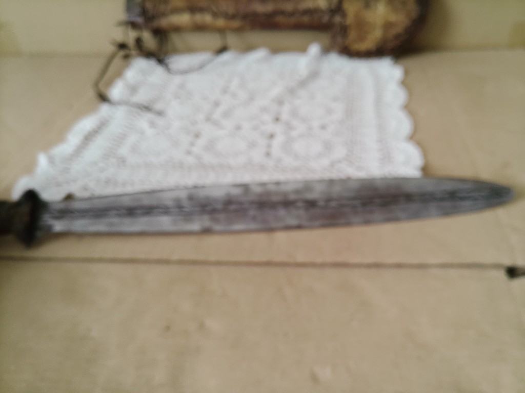 Traditioneel Yaka mbeeli of yaphoca kortzwaard 58cm Congo - Afbeelding 19