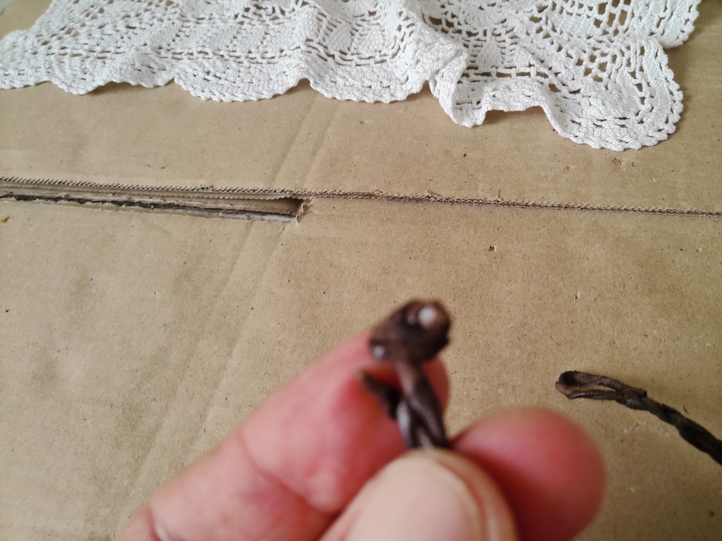 Afrikaanse amulet ketting met kauri schelp volkskunst - Afbeelding 4