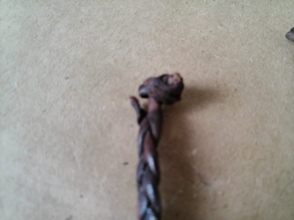 Afrikaanse amulet ketting met kauri schelp volkskunst - Afbeelding 5