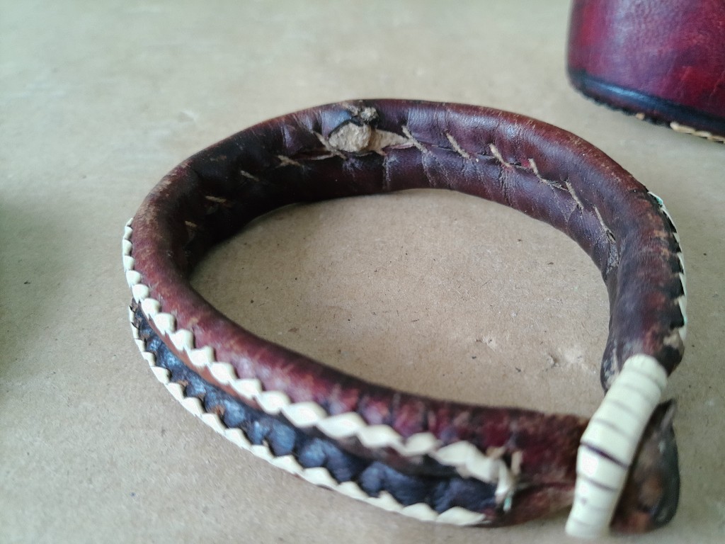 Collectie Afrikaanse leren armbanden volkskunst - Afbeelding 13
