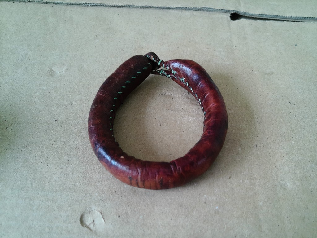 Collectie Afrikaanse leren armbanden volkskunst - Afbeelding 19