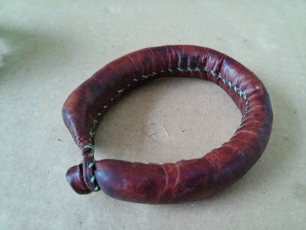Collectie Afrikaanse leren armbanden volkskunst - Afbeelding 21