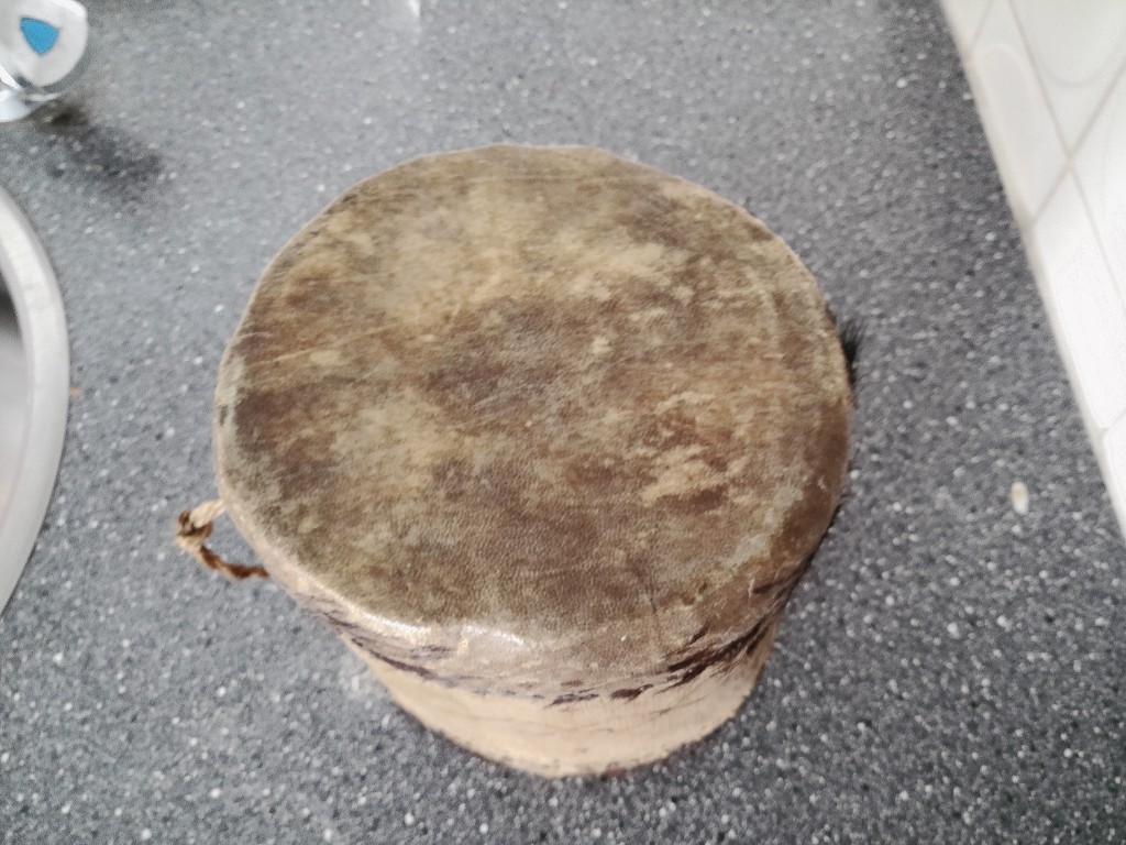 Traditionele inheemse drum 18cm - Afbeelding 5