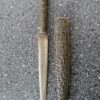 Antieke of vintage verzilverde dolk briefopener 22cm