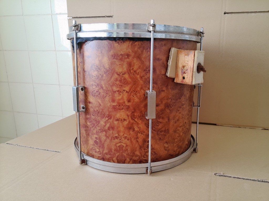 Vintage trommel marching snare drum of parade snare drum - Afbeelding 8
