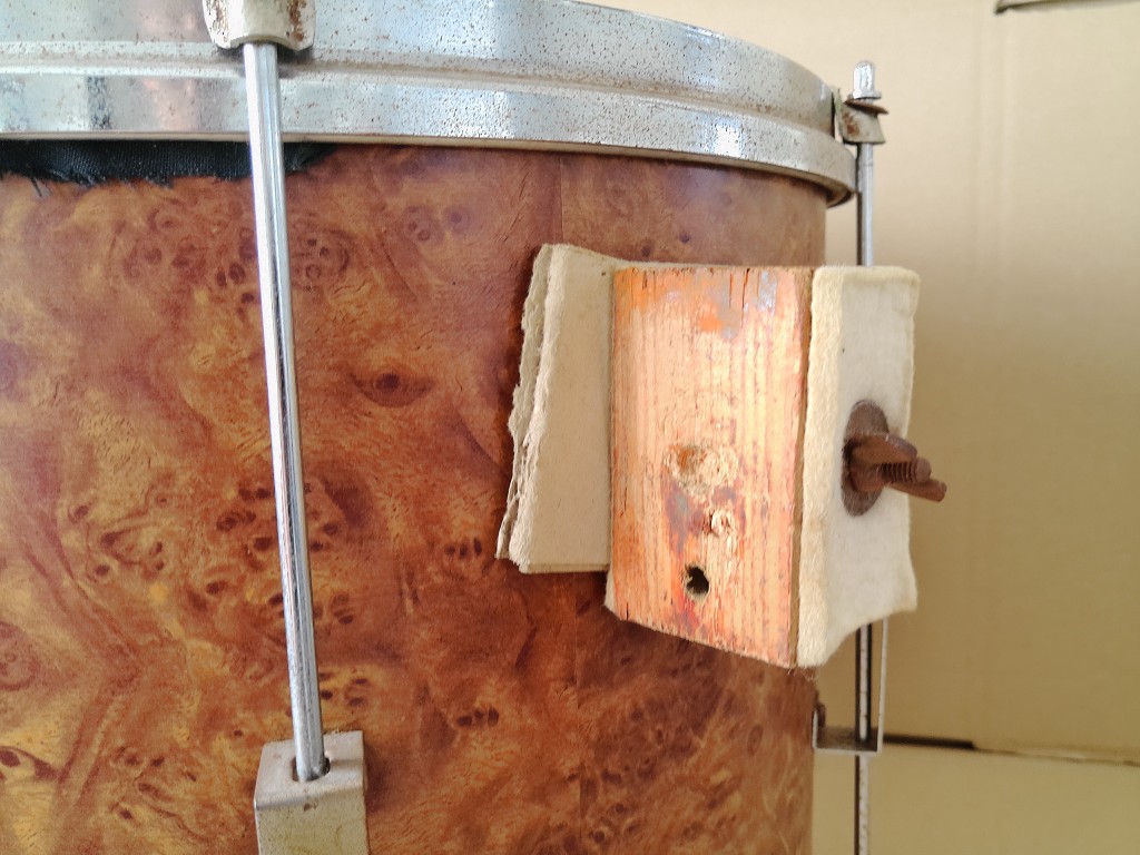 Vintage trommel marching snare drum of parade snare drum - Afbeelding 9