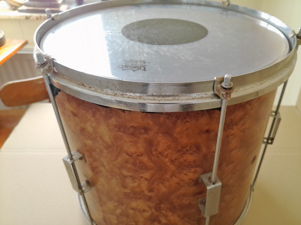Vintage trommel marching snare drum of parade snare drum - Afbeelding 13