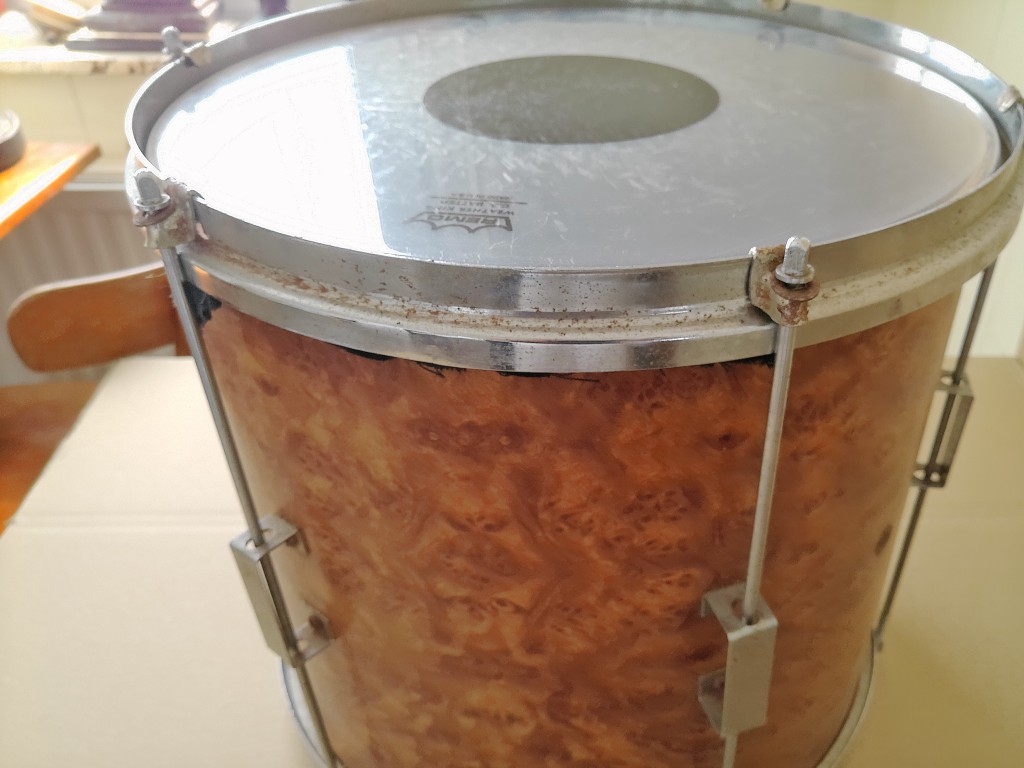 Vintage trommel marching snare drum of parade snare drum - Afbeelding 14