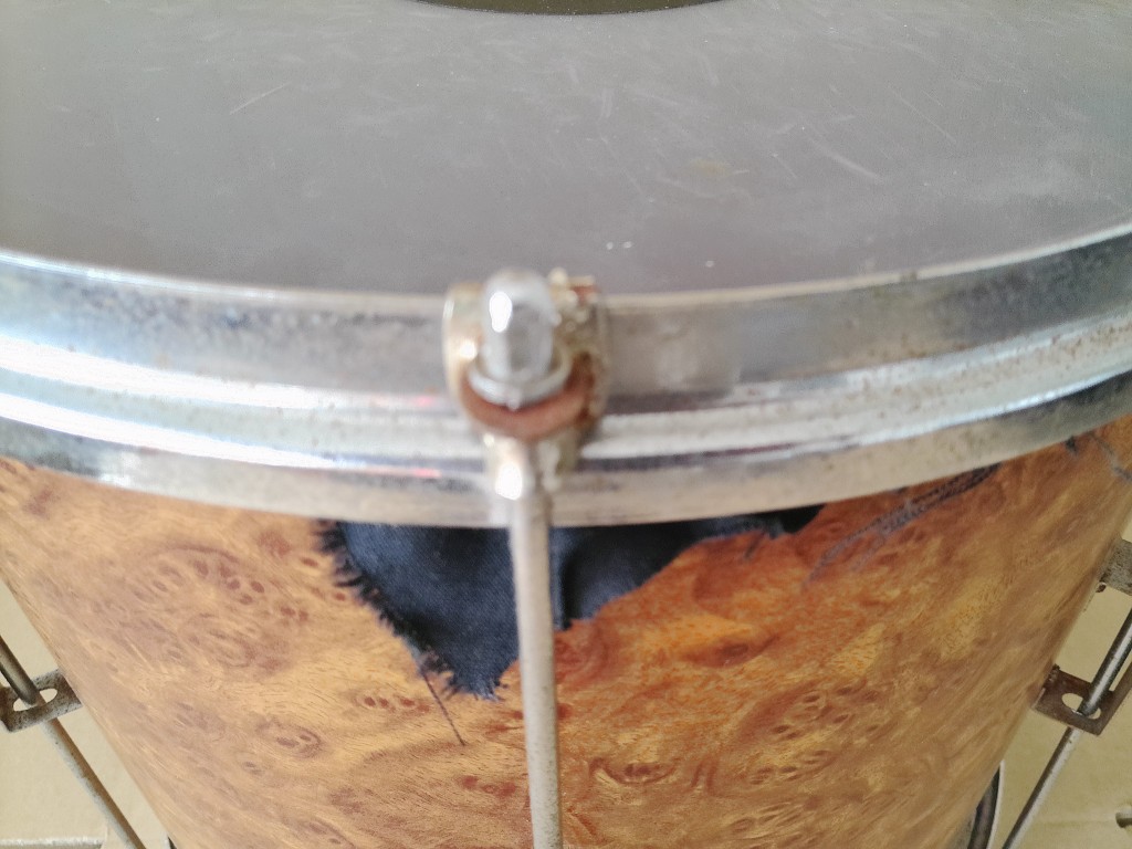 Vintage trommel marching snare drum of parade snare drum - Afbeelding 15