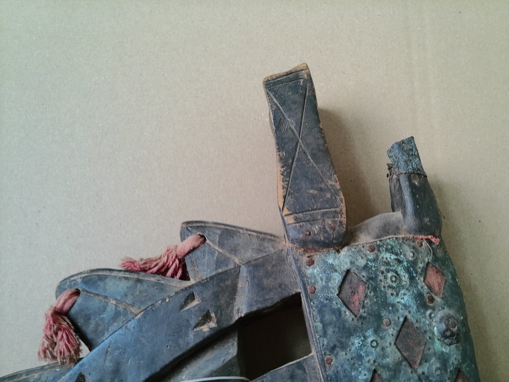 Bamana Mali ceremonieel beeld antilope Chi Wara masker 69cm - Afbeelding 24