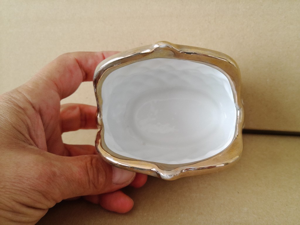 Vintage vaas of beeld retro portemonnee 10cm - Afbeelding 12