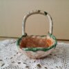 Vintage aardewerk mandje schaaltje 12cm