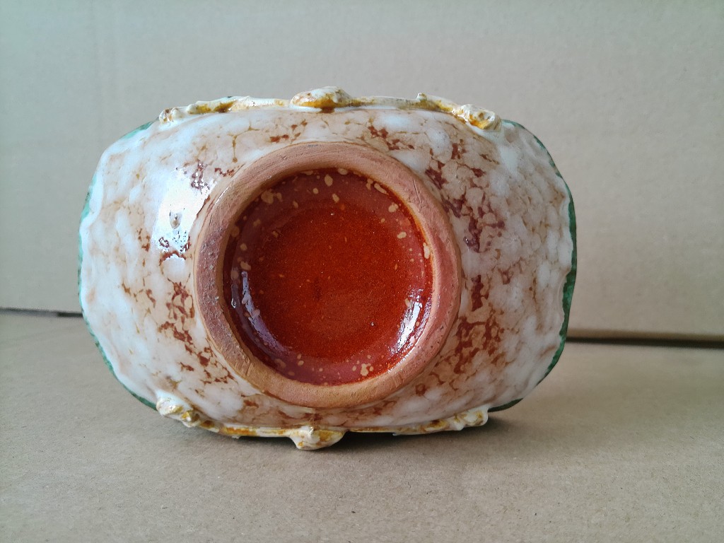 Vintage aardewerk mandje schaaltje 12cm - Afbeelding 13