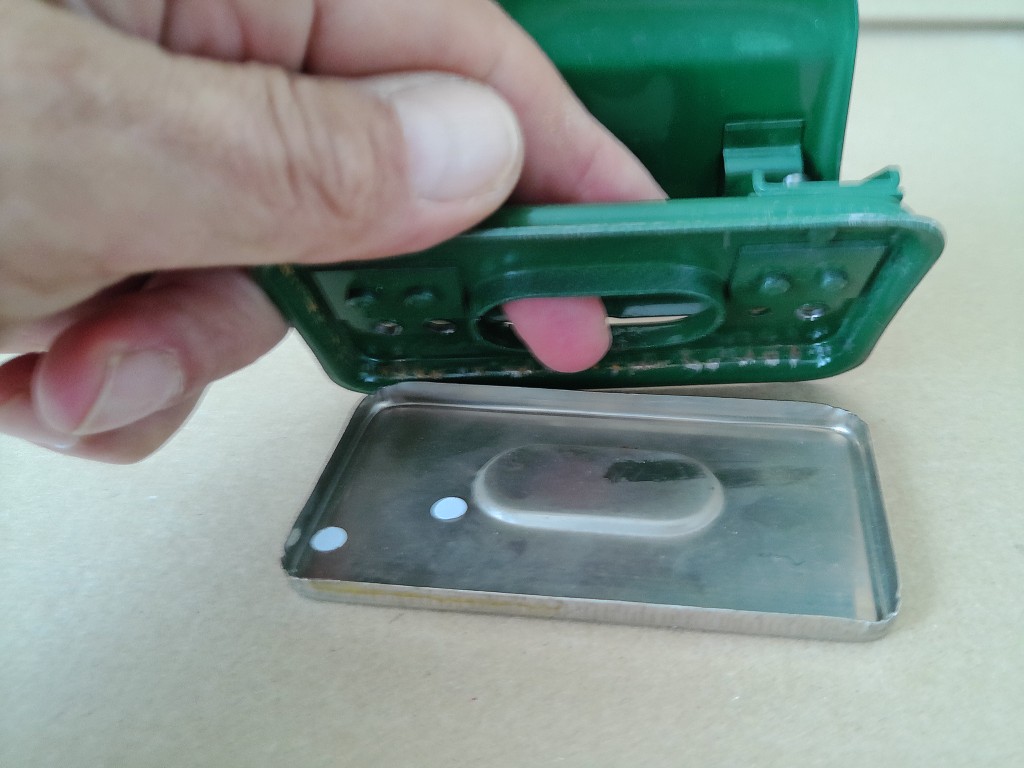 Vintage geëmailleerde perforator Sax 333 - Afbeelding 9