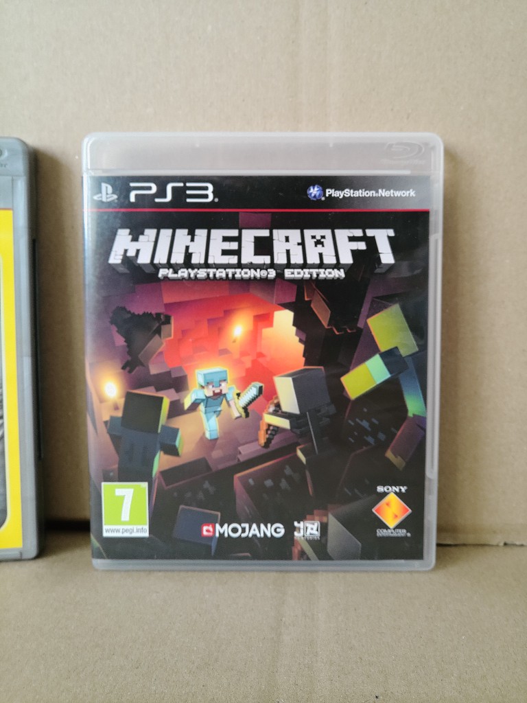 Set PS3 games Killzone 2 Need for speed shift Minecraft - Afbeelding 4