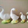 Collectie porseleinen ganzen Pereiras Portugal 16cm tot 25cm