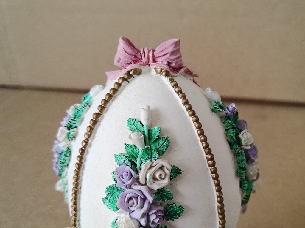 Lefton Royal Egg Collection muzikaal ei Michelle 15cm - Afbeelding 3