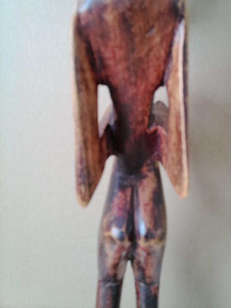 Houten vruchtbaarheidsbeeld 56cm Senufo Ivoorkust ? - Afbeelding 15