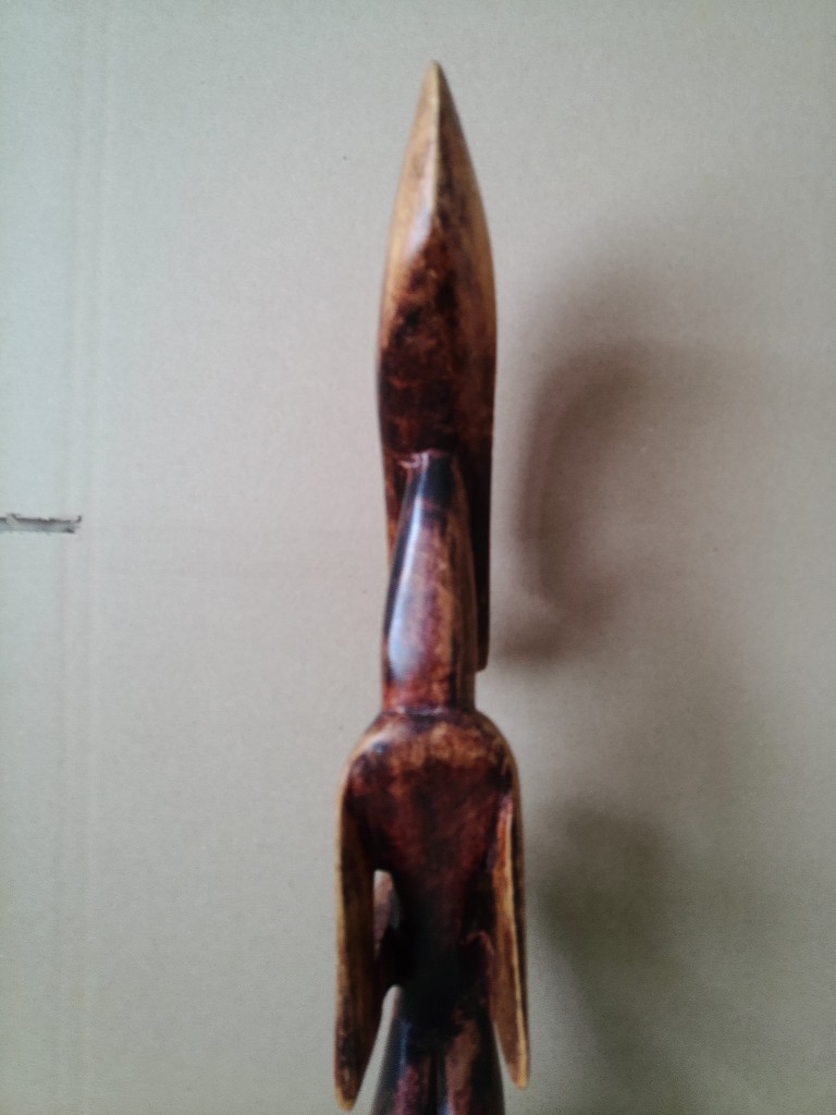 Houten vruchtbaarheidsbeeld 56cm Senufo Ivoorkust ? - Afbeelding 16