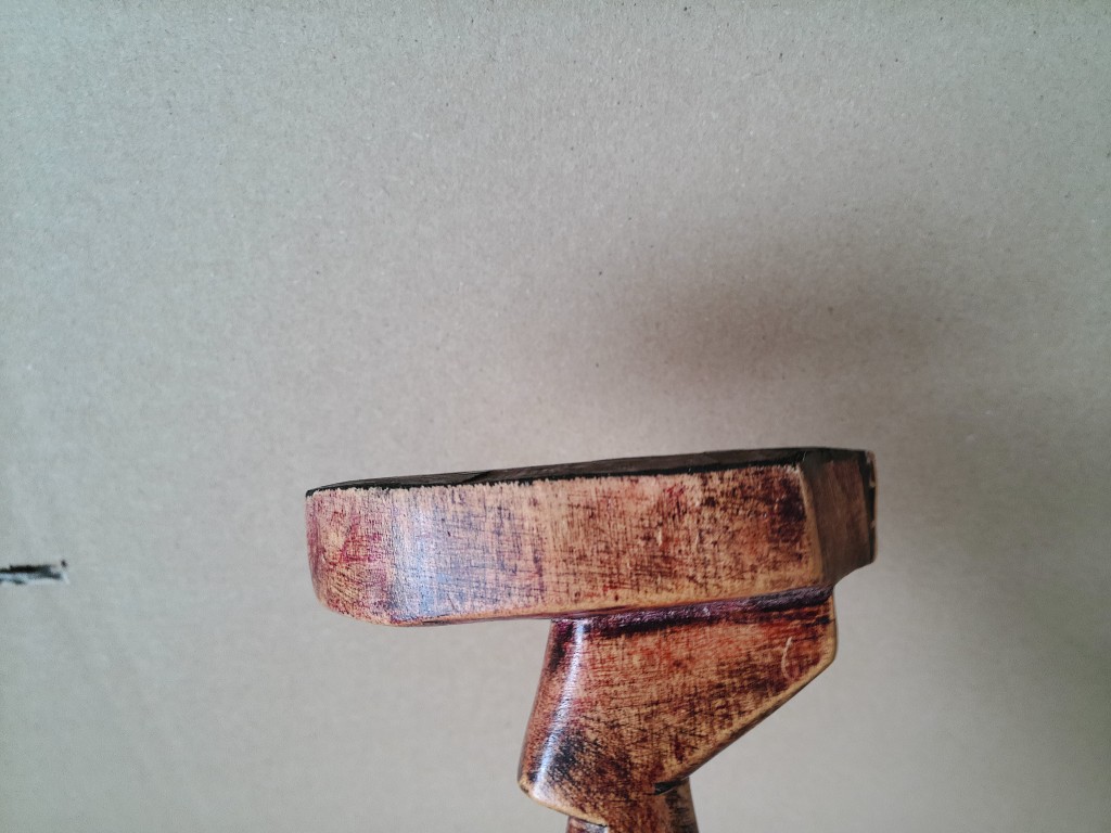 Houten vruchtbaarheidsbeeld 56cm Senufo Ivoorkust ? - Afbeelding 22