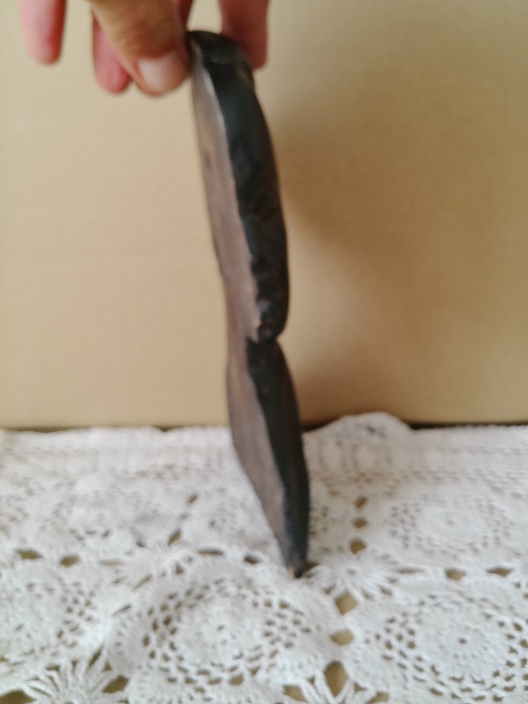 Houtsnijwerk Afrikaanse vrouw 20cm - Afbeelding 7