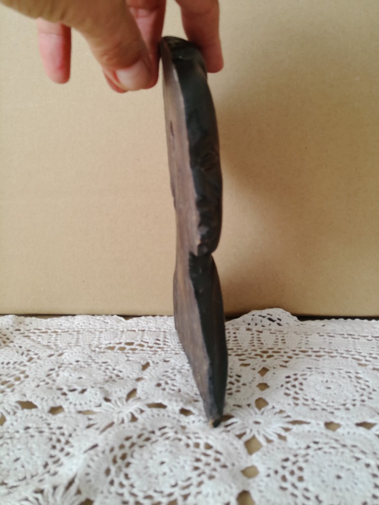 Houtsnijwerk Afrikaanse vrouw 20cm - Afbeelding 8