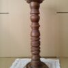 Vintage houten kandelaar 51cm