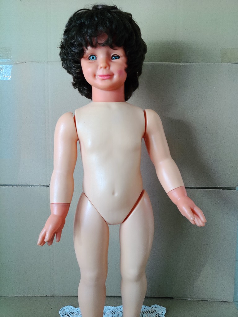 Vintage speelpop 88cm - Afbeelding 4