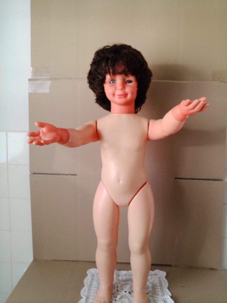 Vintage speelpop 88cm - Afbeelding 5