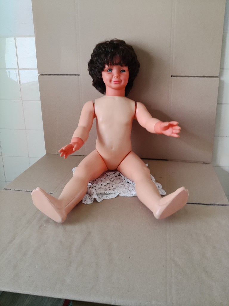 Vintage speelpop 88cm - Afbeelding 13