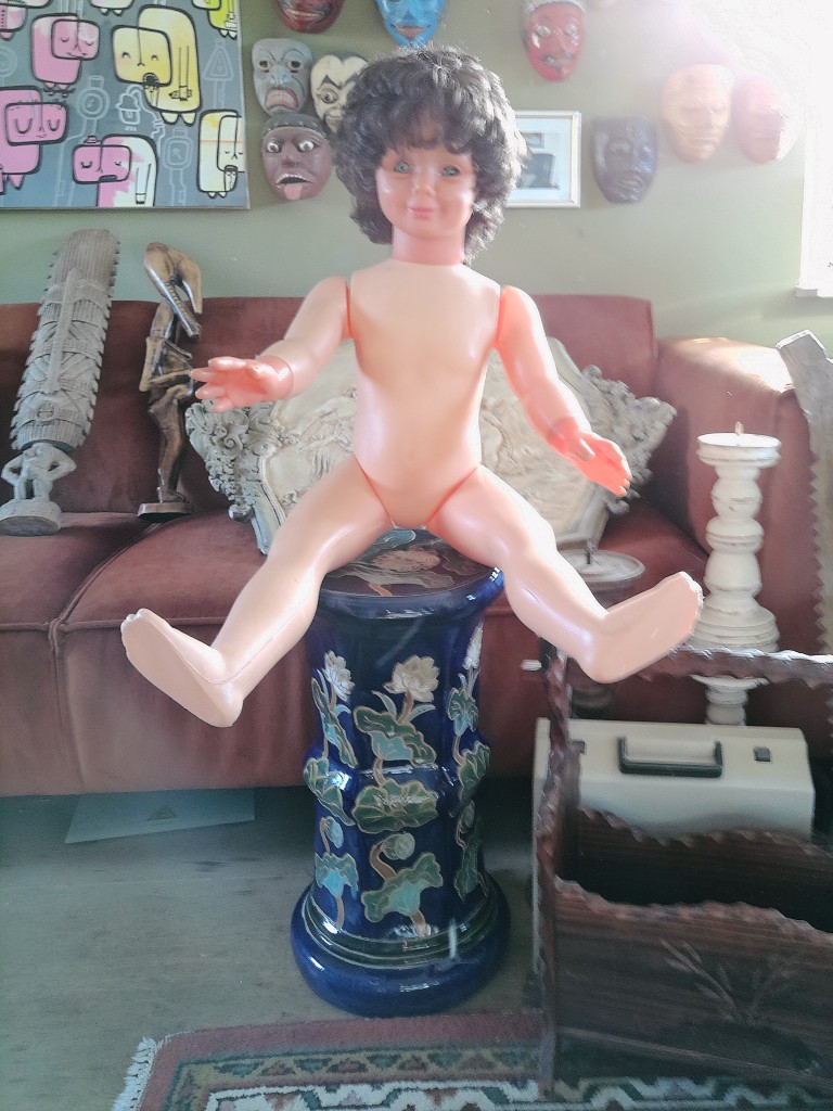 Vintage speelpop 88cm - Afbeelding 16