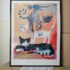 Rosina Wachtmeister artprint 61x81cm Famiglia di Gatti
