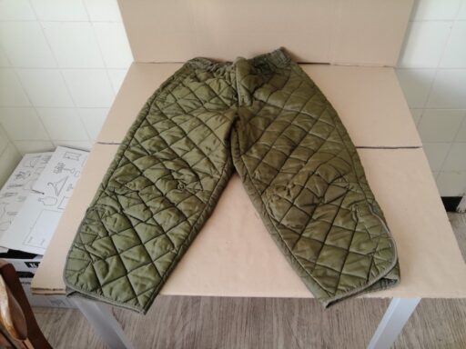 Vintage leger thermobroek Koninklijke Landmacht Maat 82x80