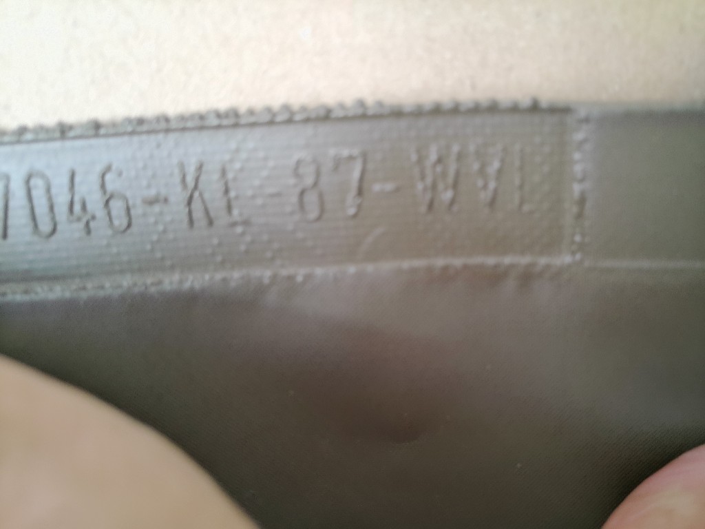 Vintage legertas rubberen schoudertas Landmacht - Afbeelding 18