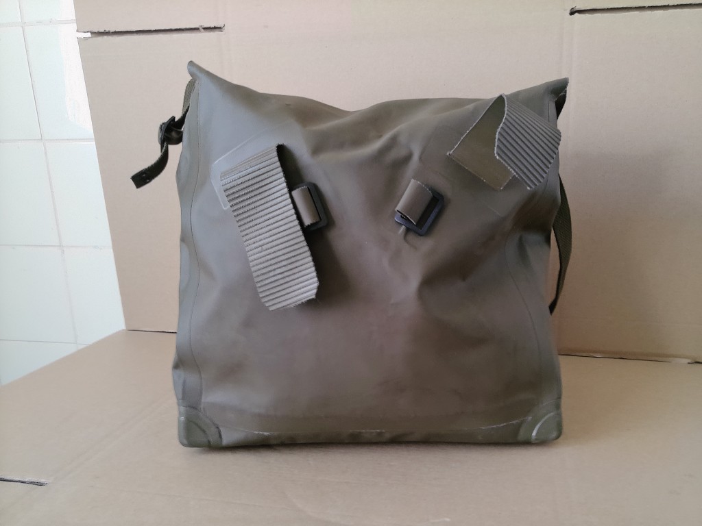 Vintage legertas rubberen schoudertas Landmacht - Afbeelding 26